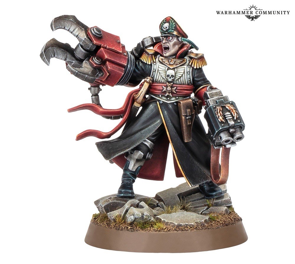 New Commissar Yarrick Armageddon SHIPS 5/9 Astra Militarum Warhammer 40k