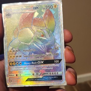 Alolan Golem GX