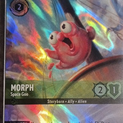 DISNEY Lorcana MORPH - Space Goo Enchanted Character 211/204 TCG Card