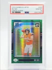 BO NIX 2024 DONRUSS OPTIC RATED ROOKIE HYPER GREEN PRIZM RC PSA 10 Q3824