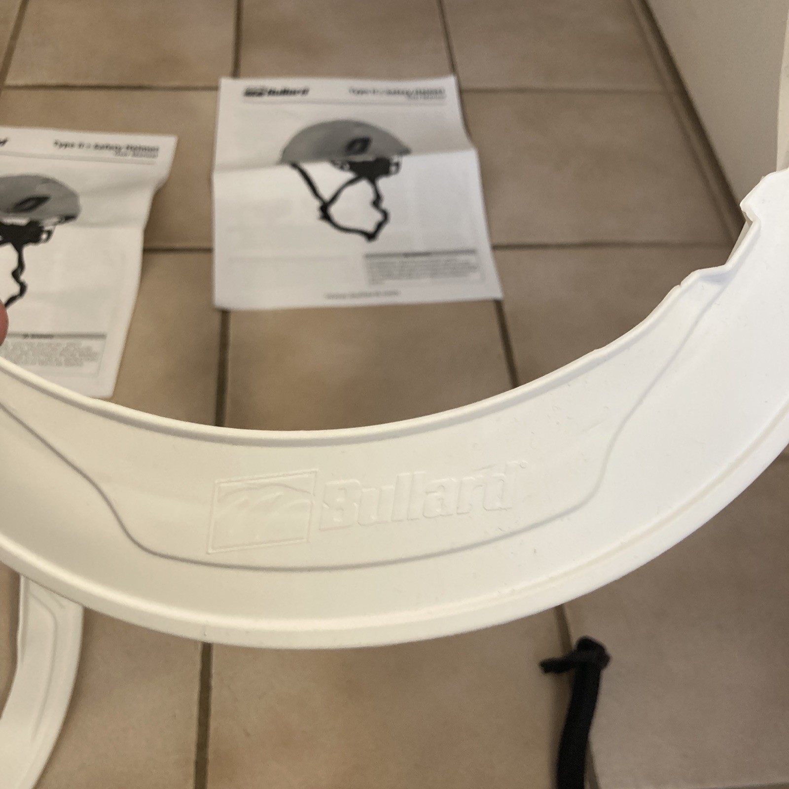 Set of 2 Bullard Vented Helmet Class E Hard Hat Type II + with Flex Brim READ