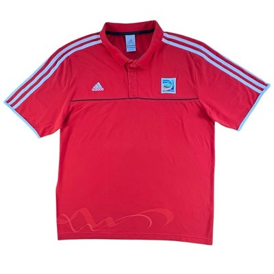 Womens World Cup Germany 2011 Volunteers Polo Shirt Official Adidas Fifa XL Red