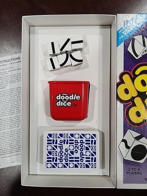 Doodle Dice Game Jax 2005 Makers of Sequence Family Matching