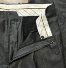 ROUNDTREE &YORKE mens gold label dress pants SIZE 38x32.5 COLOR GREY P4D — photo 7