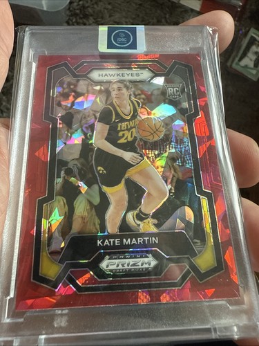 2024 Panini Prizm Draft Picks - Kate Martin #62 Red Ice Prizm (RC) - Foto 3 di 6