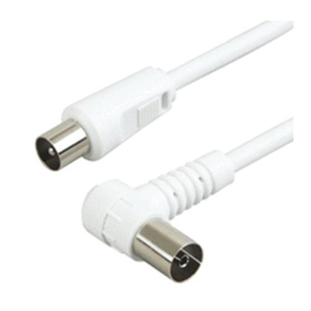 Антенна Schwaiger Antennenkabel 75 дБ м Winkel 50м Wei 2390₽