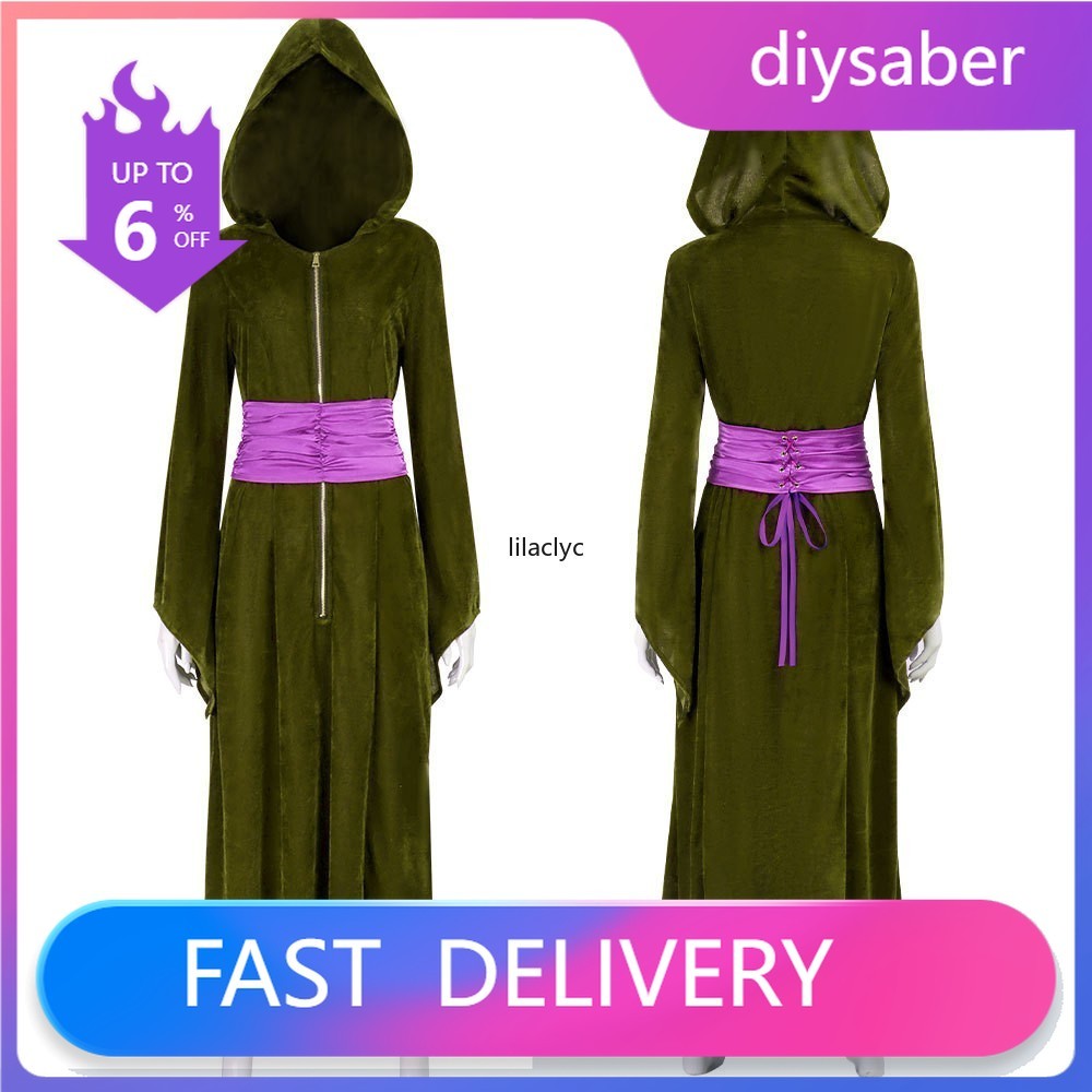 Star Wars Queen Padme Amidala Cosplay Costume - Iconic Green Gown Dress Set  | eBay