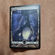 1x MTG Magic The Gathering TCG Full Art Swamp #238 - Rare - Zendikar