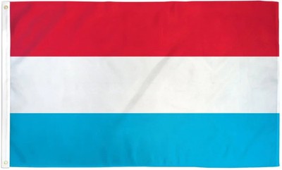Luxembourg 2x3ft Poly Flag International Luxembourg Country National Flag