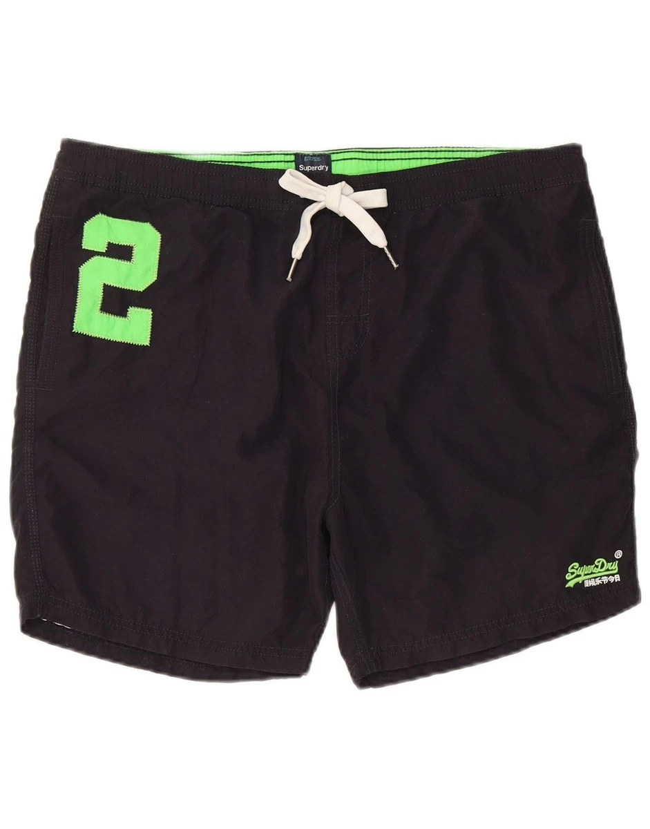 Superdry Crafter Swim Short - Pantaloncini Da Bagno Uomo Con Stampa Integrale - Elastico In Vita Con Cordoncino, Fodera In Rete E 3 Tasche