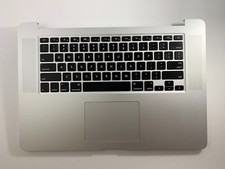 MacBook Pro 15" Retina A1398 Late 2013 2014 Topcase Keyboard battery A1494 Grd B