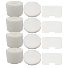 4 Pack Foam & Felt Filter Set Fits Shark UV410, NV36, NV42, NV44,  XFF36