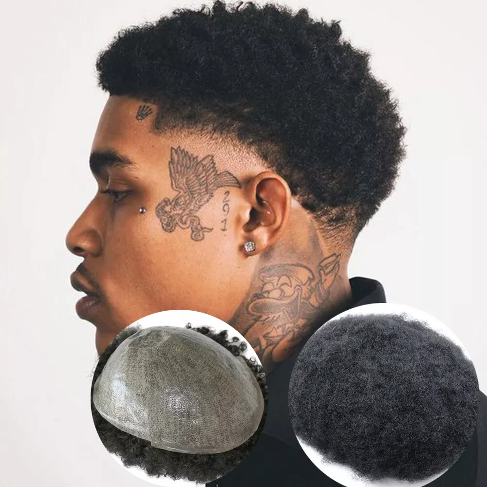 Curly black hair men online