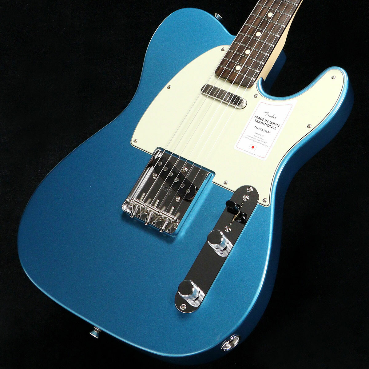 New Fender Made in Japan Traditional 60s Telecaster Lake Placid Blue Guitar