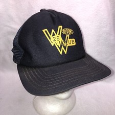 Vintage Black DuPont 25 Club Trucker SnapBack Hat USA Made