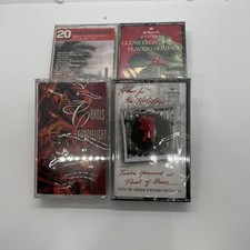 Set Of 4 Christmas Cassettes