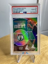 Jayson Tatum RC 2017 Panini Hoops #3 We Got Next PSA 10 🔥🔥Boston Celtics MVP