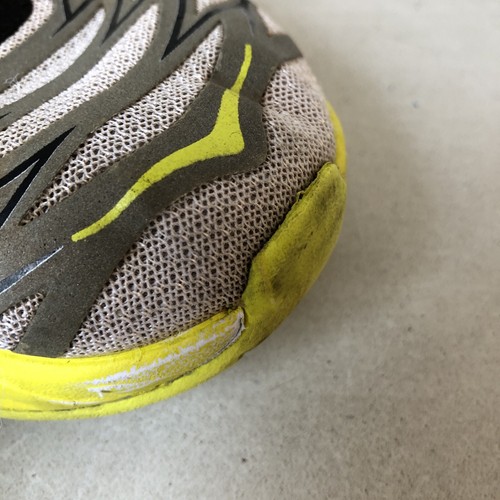 Hoka One One Men Clayton 2 Running 1014774 BWCT Black/Grey/Yellow Sz 11.5 SHOES2 - Picture 21 of 22