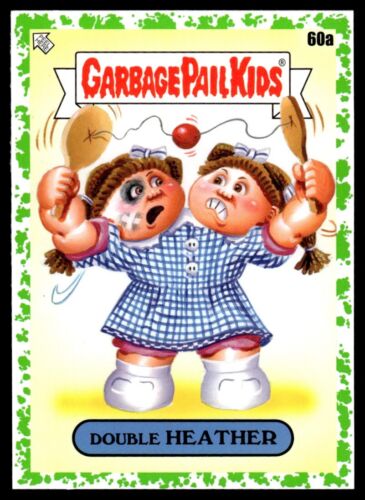 2024 Series 1 Garbage Pail Kids at Play Booger Green #60A DOUBLE HEATHER - Picture 1 of 2