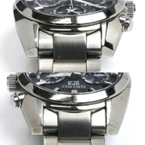 SEIKO Astron SBXC021/5X53-0AJ0 Watch Wristwatch Solar Radio Silver Black Used - Picture 4 of 9
