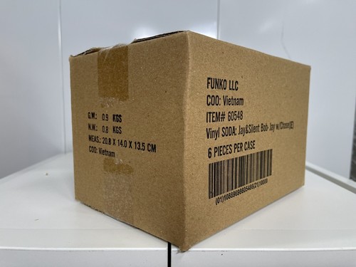 Funko Vinyl Soda! Jay. **International** Factory Sealed Case Of 6!** - Picture 9 of 10