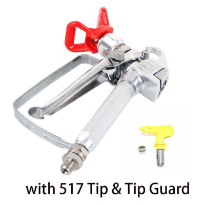 #ad 3600PSI Airless Paint Spray Gun 517 Spray Tip Nozzle Guard for Sprayers $17.74
