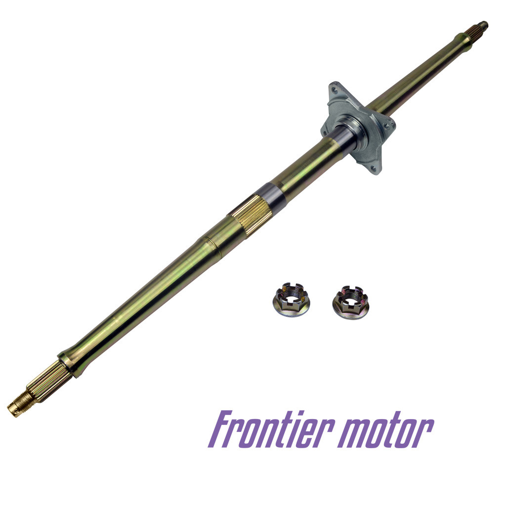 Honda 2" Oversize Rear Wheel Axle Shaft Sprocket Hub Castle Nuts TRX