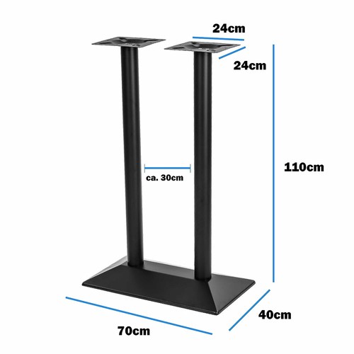 Stehtisch Bistrotisch Tisch Tischbein Tischfuß Bartisch Bar 110 cm ONPIRA®