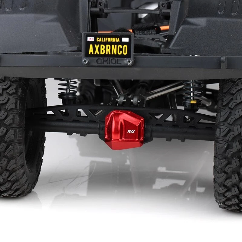 KYX Aluminum Front Rear Axle Diff Cover for Axial Scx10 PRO Ford Bronco RC Car - Image 2 of 3