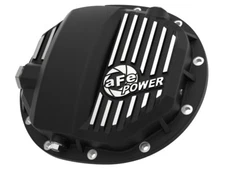 aFe Power Pro Series AAM 9.5/9.76 Rear Diff Cover Black w/Mach Fins 14-19 GM for