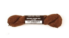 PEPPER POT SILK 062 Brown Sugar Single Ply 30 Yd. Needlepoint Stitching Thread