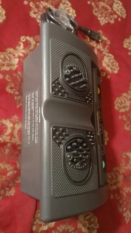 Masajeador de pies y espalda Panasonic 5 velocidades modelo EP518 - buen estado. Foto 2 de 4
