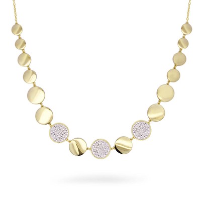 Rue Des Mille - GRZ018LUXAU - Girocollo Luxury BIG CIRCLE con cerchi alternati l