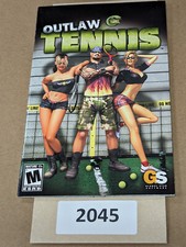 Outlaw Tennis - PS2 - Manual Only  NO GAME 