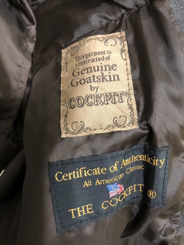 COCKPIT ORIGINAL AVIREX G1 M422A FLIGHT JACKET VF-41, VF-84 WEST PAC TOP GUN USA - Picture 8 of 12