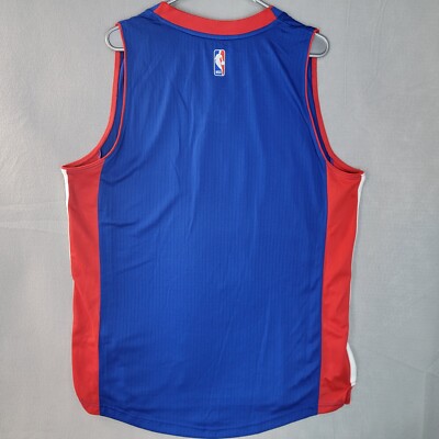 【激レア】アディダス ジャージ サイズM　NBA　PISTONS ブルー Mens Detroit Pistons Rodney Stuckey adidas Royal Blue