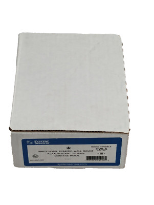 System Sensor HWLA White Horn 12/24VDC Wall Mount