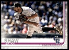 2019 Topps Baseball #415 Bryan Shaw