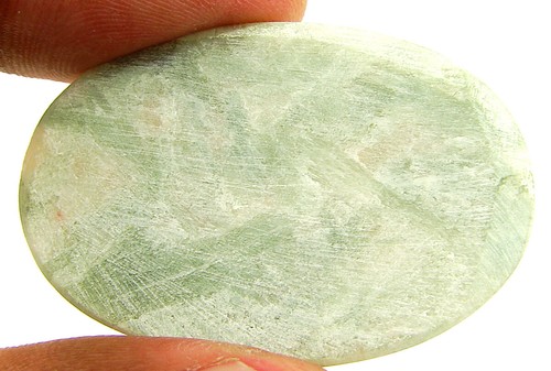 Piedra preciosa suelta de serafinita natural 57,55 quilates cabujón envoltura de alambre - 64913 - Imagen 2 de 5
