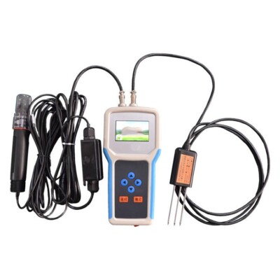 Portable Soil Moisture Salinity pH Tester Soil Temperature conductivity Analyzer