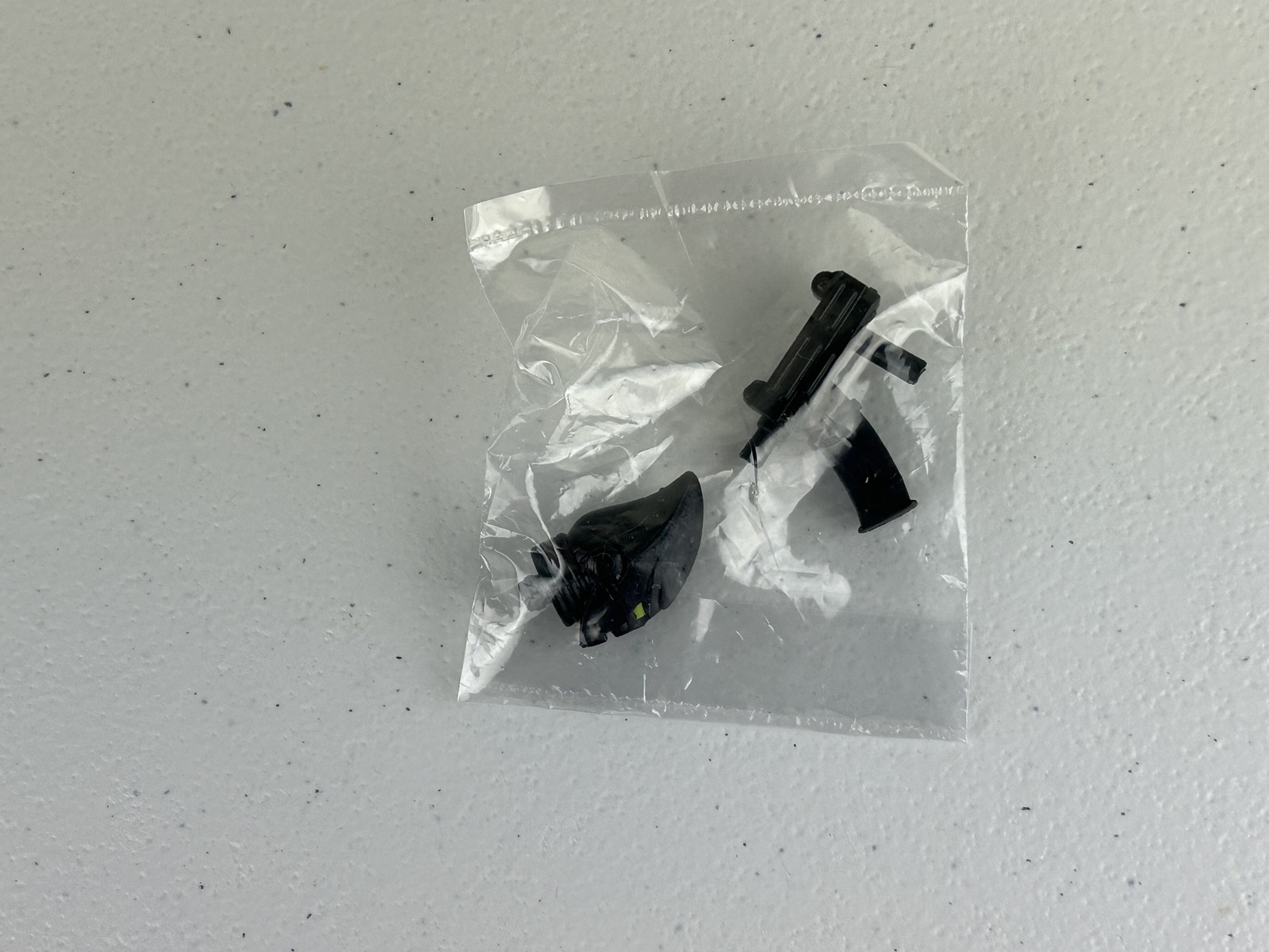 Mighty Maniax Black Death Jaguar Glyos Figure Accessories in bag