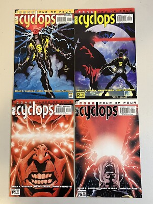 Cyclops 1 2 3 4 Complete Marvel ICONS 2001 X-Men  Vaughan Texeira Palmiotti