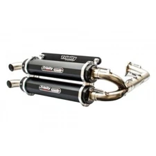 Trinity Racing Polaris RZR XPT / Turbo S Stage 5 Full Exhaust TR-4153D-BK