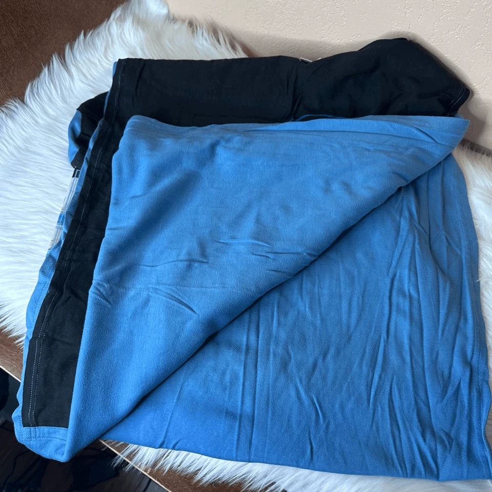 Moby Baby Carrier Preemie - 35 Lb Blue Wrap Sling Cotton Swaddle - Image 3 of 4