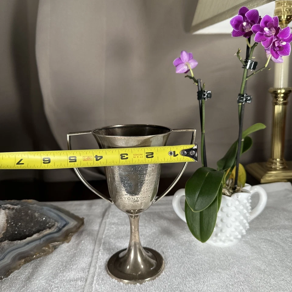 Старинный трофей серебро Gorham кубок EATONTOWN форт Гамильтон спортивная игра - Изображение 3 из 4