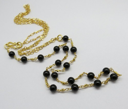 Natural Gemstone Black Onyx Beaded 