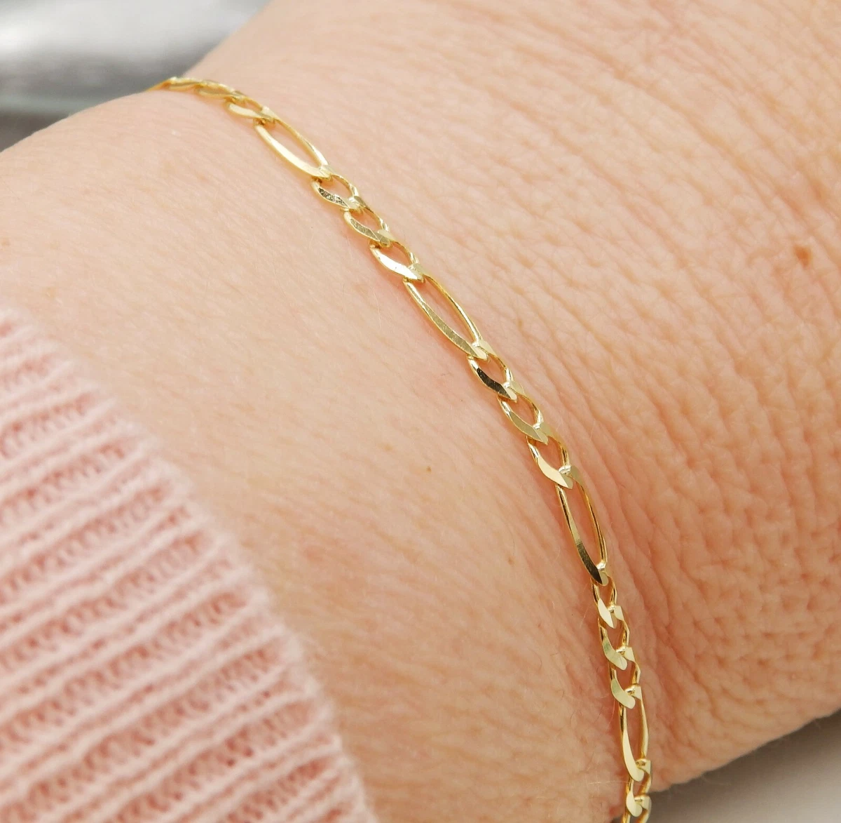 9 carat deals gold chain bracelet