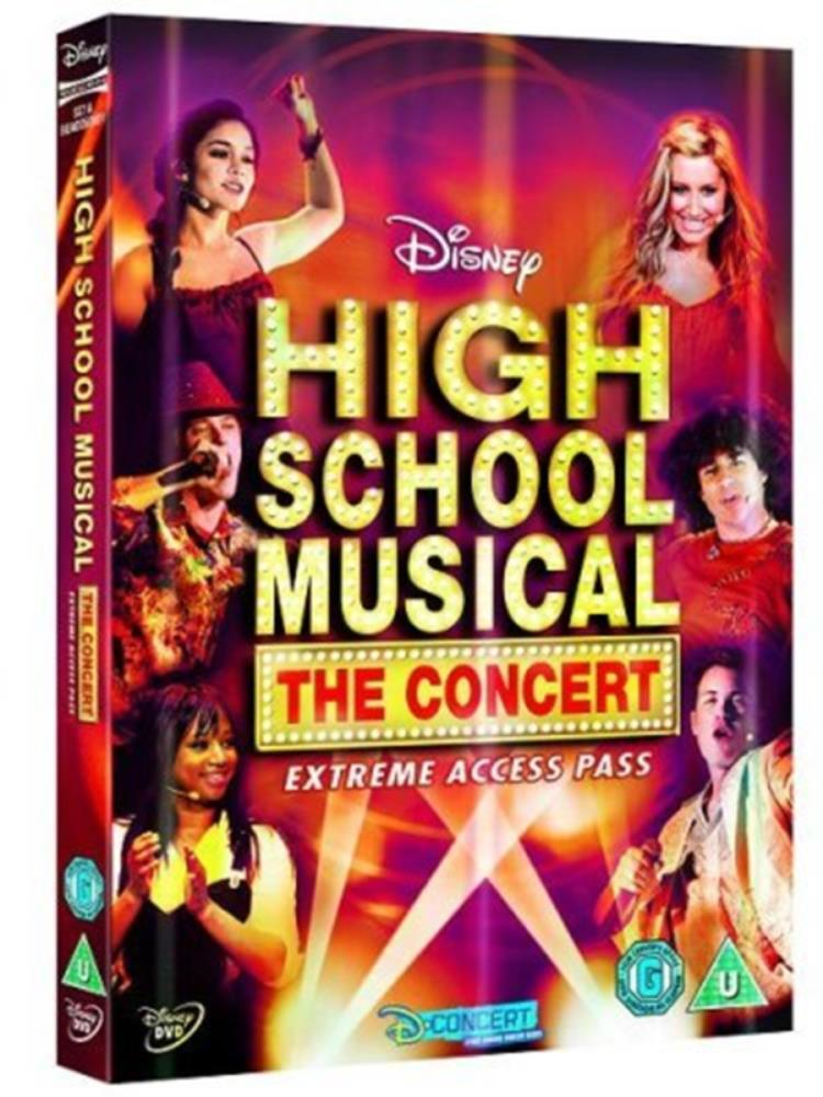 High School Musical: The Concert DVD (2007) FREE SHIPPING