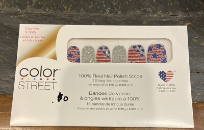 Brand New In Pkg Color Street Nail Polish Strips Party Glitz And Glory