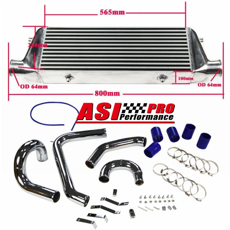 Intercooler+Kit fit Ford Falcon XR6 Turbo BA BF Typhoon FPV F6G6ET 4.0 BARRA New - image 2 of 4